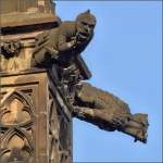 Kunst am Klner Dom - Wasserspeier.