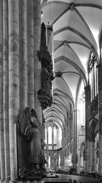 Im Innern des Klner Dom´s.