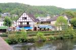 Cafe im Ausflugsort Heimbach/Rur am Rurstausee - 24.07.2005