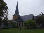 Gtersloh, evangelische Apostelkirche, erbaut von 1951 bis 1952 durch Professor Werner March (12.10.2021)