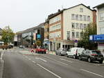 Die Konrad-Adenauer-Straße in Geilenkirchen am 08.