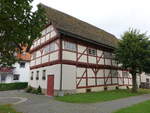 Dringenberg, Fachwerkrathaus in der Burgstrae (05.10.2021)