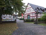 Stahle, historische Fachwerkhuser im alten Kirchenweg (06.10.2021)