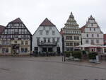 Bad Salzuflen, Giebelhuser am Marktplatz (15.06.2025)