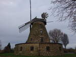 Hartum, Wallhol�nder Windm�hle, erbaut 1877 (09.12.2025)