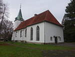 Hille, evangelische Kirche, erbaut 1523 (09.12.2025)
