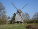 Oppenwehe, Piels M�hle, Bockwindm�hle von 1705 (22.03.2026)