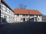 Rahden, Fachwerkh�user am Kirchplatz (22.03.2026)