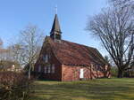 Wasserstra�e, evangelische Kirche, erbaut von 1952 bis 1953 (23.03.2026)