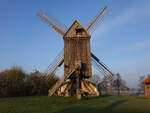 Weher Bockwindm�hle, erbaut 1650, restauriert 1982 (23.03.2026)