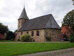 Schlsselburg, evangelische Kirche, erbaut 1585 von Drosten Ludolf von Klencke (07.10.2021)