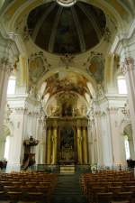 Büren, Jesuitenkirche Maria Empfängnis mit Stukkaturen von 1767 bis 1771,   Kreis Paderborn (12.05.2010)
