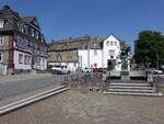 Bad Berleburg, Schlo�wache und H�user am Goetheplatz (26.06.2026)