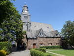 Erndtebr�ck, evangelische Kirche, erbaut von 1911 bis 1912 (26.06.2026)