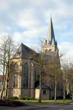 RHEINE (Kreis Steinfurt), 10.01.2021, Kirche St.