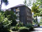 Ein 50er-Jahre-Mehrfamilienhaus am Goetheplatz im Dichterviertel
