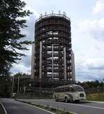 WALDBRHL/BERGISCHES LAND-AUSSICHTSTURM  PANARBORA   ABSOLUT lohnenswert im BERGISCHEN LAND,der 40-Meter-Aussichtsturm  PANARBORA ,barrierefrei  konstruiert,man kommt sogar im Rollstuhl hoch- 