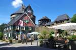 Schloss Burg bei Solingen, erbaut ab 1133, nach Zerfall im 30 jhrigen Krieg Wiederaufbau 1890 (02.08.2011)