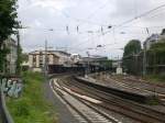 Blick auf den Wuppertaler Hauptbahnhof.(17.7.2012)