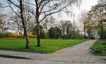 Park-Landschaft auf der Hardt in Wuppertal.