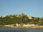 Die Burg  Ehrenbreitstein  bei Koblenz.