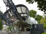 Koblenz, die Talstation der Seilbahn am Rheinufer, Sept.2014