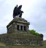 Koblenz, das Reiterstandbild Kaiser Wilhelm II.