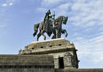 Denkmal Kaiser Wilhelm I am Deutschen Eck in Koblenz - 16.10.2017