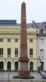 Der Clemensbrunnen stand ursprnglich auf dem Clemensplatz und war an die erste kurfrstliche Wasserleitung angeschlossen.