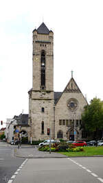 Die 1904 vollendete Christuskirche ist der erste evangelische Kirchenneubau in Koblenz.