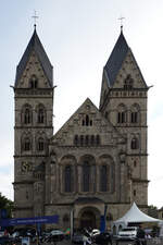 Die von 1900 bis 1903 errichtete Herz-Jesu-Kirche gehrt zu den bedeutendsten neuromanischen Sakralbauten in Deutschland.
