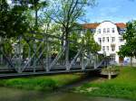 Deutschland, Rheinlandpfalz, Landkreis Ahrweiler, Bad Neuenahr, Brcke ber die Ahr bei der Spielbank, 27.05.2013