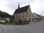 Abtweiler, evangelische Kirche, sptgotischer Saalbau aus dem 15.