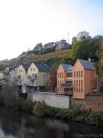 Die Kauzenburg oberhalb der Nahe in Bad Kreuznach.