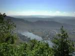 Deutschland, Rheinland-Pfalz, Landkreis Bernkastel-Wittlich, von links nach rechts: Piesport, Piesporter Moselschleife, Niederemmel, 22.05.2010