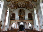 Springiersbach, Orgel in der Klosterkirche, erbaut 1998 durch die Orgelbaufirma Hubert Sandtner (03.10.2016)