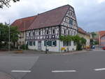 Gaugrehweiler, Fachwerkhaus am Marktplatz, erbaut um 1700 (27.07.2025)