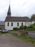 Niederalben, evangelische Kirche, erbaut 1355, Umbau 1772, Dachreiter von 1901 (23.05.2021)