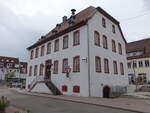 Wolfstein, Rathaus in der Hauptstrae, ehemalige Amtskellerei, erbaut 1753 (15.05.2021)