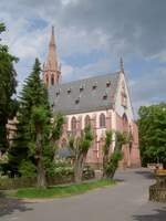 Bingen, neugotische Rochuskapelle, erbaut von 1893 bis 1895 durch den Freiburger Dombaumeister Max Meckel (06.06.2010)
