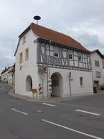 Appenheim, Rathaus in der Hauptstrae, erbaut im 16.