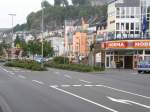 Blick auf die Brunnenstrae in Gerolstein.