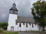 Kappel, evangelische Kirche, Saalkirche erbaut 1747 (28.07.2025)