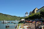 Rheinuferpromenade in Boppard mit Fhranleger - 23.08.2016