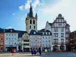 Der Hauptmarkt in Trier.