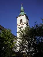 Auf diesem Foto ist die St.Peter Kirche von Saarbrcken Ensheim zu sehen.