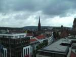 Das Foto zeigt die Johanniskirche von Saarbrcken (Turm).