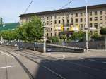 Zufahrtsstrae in Saarbrcken, ber die man zur Autobahn oder zum Zentrum gelangt.