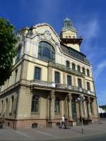 Deutschland, Saarland, Vlklingen, Altes Rathaus mit Barock und Jugendstil Einflssen, 1874-1876 im klassizistischen Stil erbaut und spter von der Gre und der Stilvielfalt her erweitert, 08.05.2011