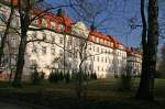 Das sehr schn renovierte Gebude der Chemnitzer Frauenklinik an der Flemmingstrasse; 27.11.06.